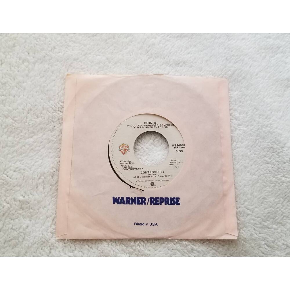 Prince Controversy / When you were mine vintage 45 7 inch vinyl record